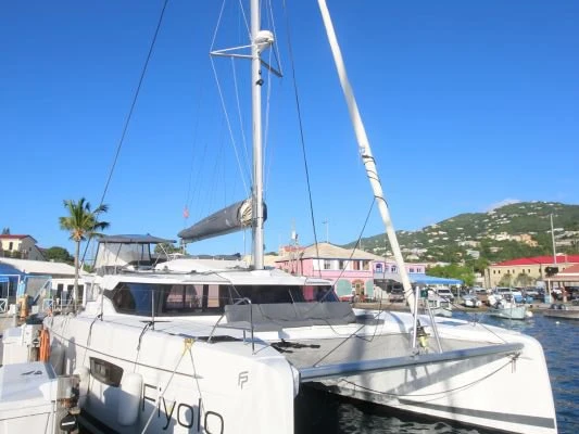 Bareboat Rental Catamaran Fountaine Pajot with a boat licence