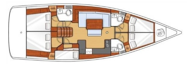 Bénéteau Oceanis 48 charter bareboat or captained in  Punat