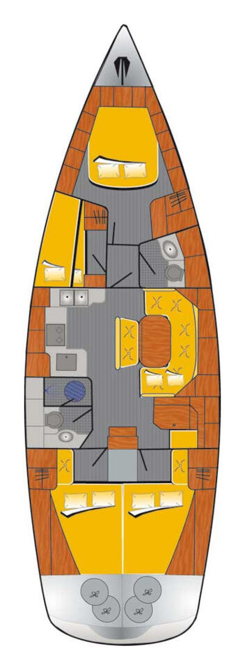 Sailboat rental with or without captain Bavaria Heiligenhafen