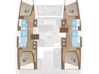 Lagoon Lagoon 42 charter bareboat or captained in  Road Town