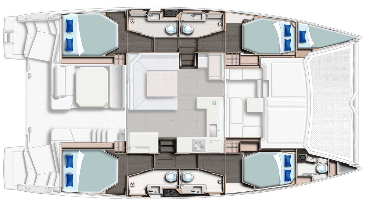 Yacht charter Parish of Saint George cheap Leopard 45