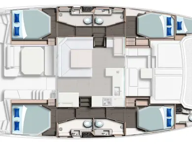 Yacht charter Parish of Saint George cheap Leopard 45