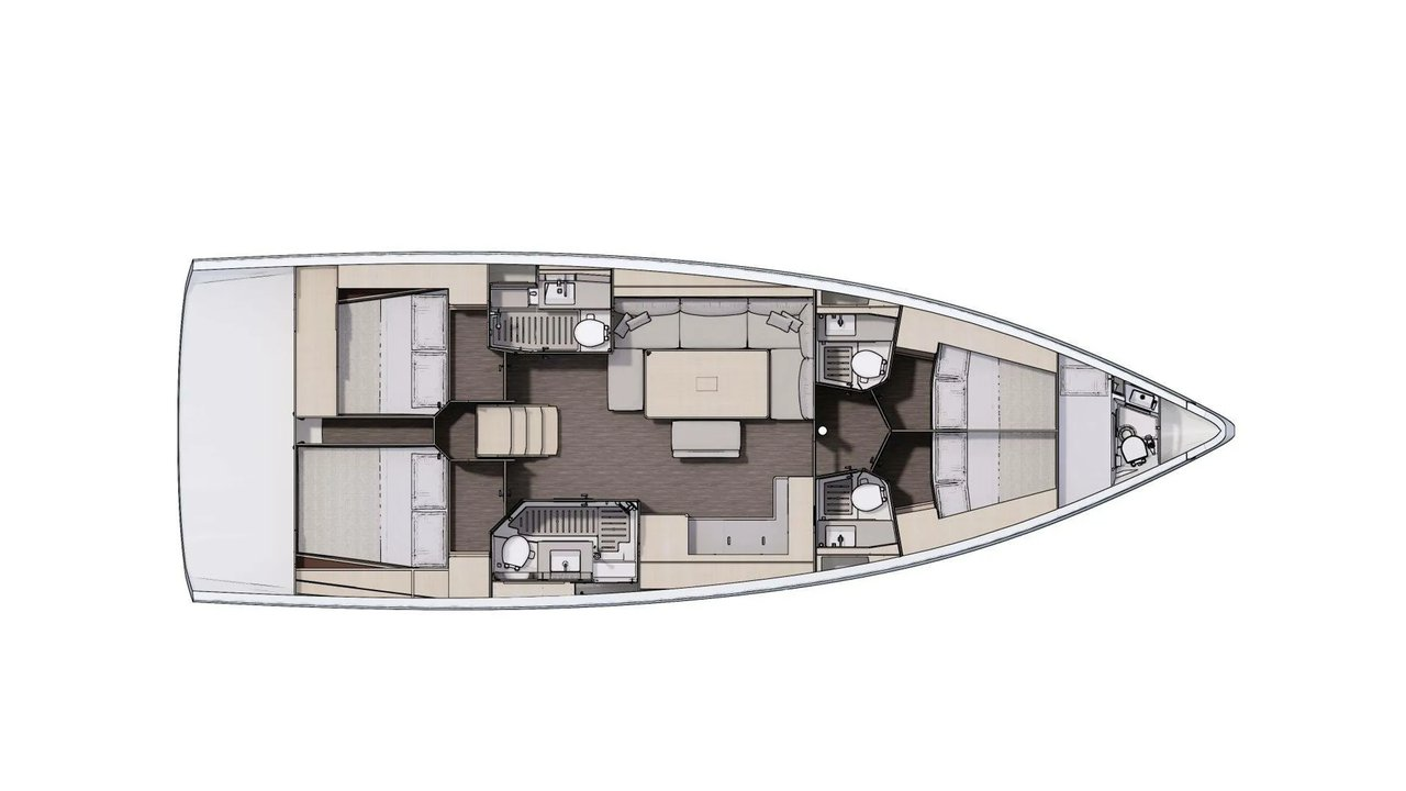 Sailboat rental with or without captain Dufour Procida