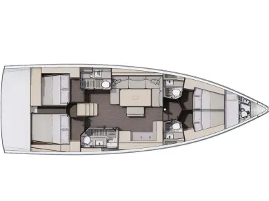Sailboat rental with or without captain Dufour Procida