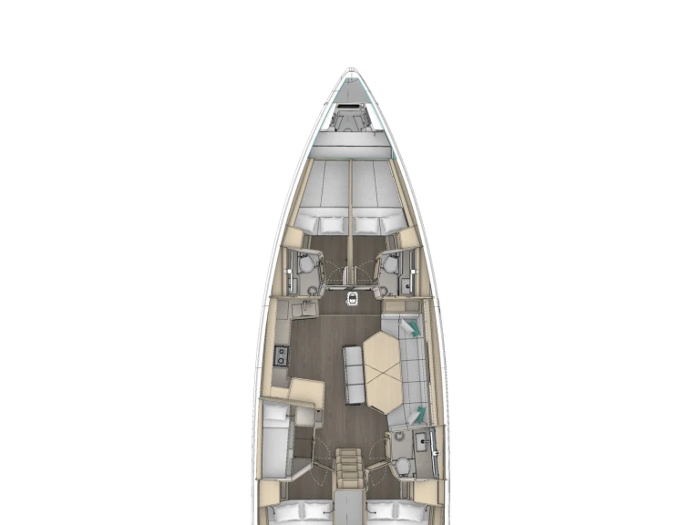 Dufour Dufour 48 charter bareboat or captained in  Piombino