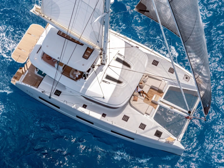 Bareboat Rental Catamaran Lagoon with a boat licence