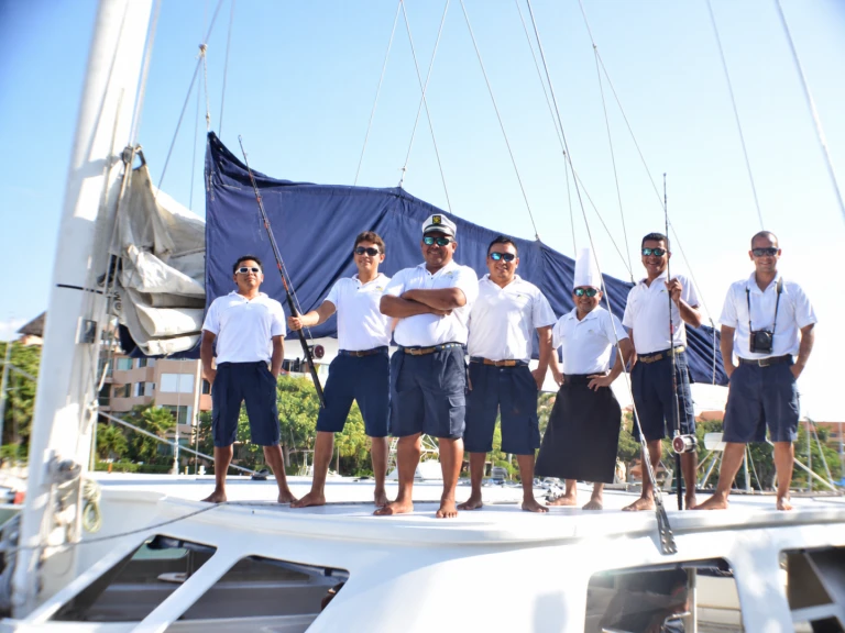 Catamaran rental with or without captain Custom Made Riviera Maya