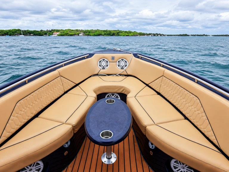 Bareboat Rental Motorboat Custom Made with a boat licence