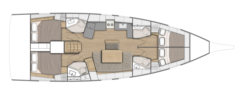 Rent a Bénéteau Oceanis 46.1 Kos