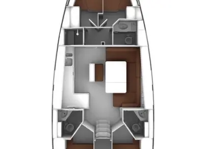 Bavaria Cruiser 46 charter bareboat or captained in  Fethiye