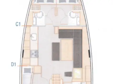 Hanse Hanse 508 charter bareboat or captained in  Pula