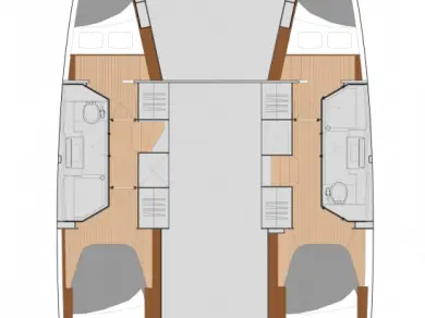 Bareboat Rental Catamaran Fountaine Pajot with a boat licence