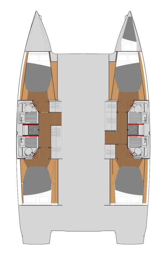 Fountaine Pajot Astrea 42 in Lefkáda on SamBoat