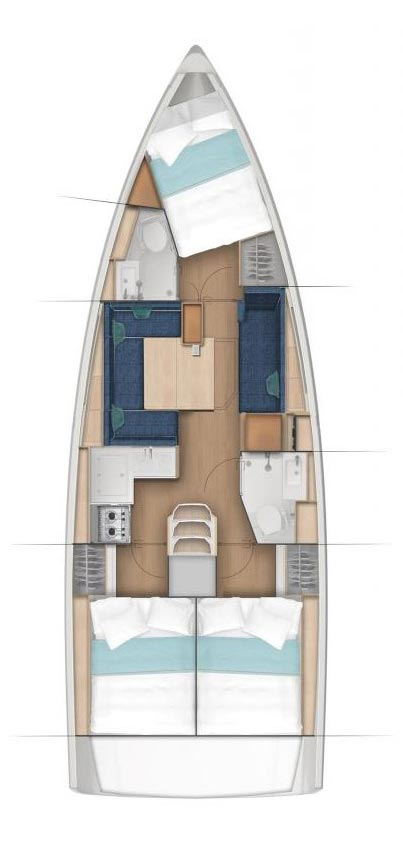 Sailboat for rent Biograd na Moru at the best price