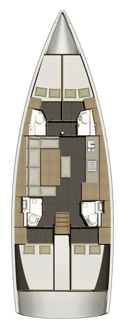 Dufour Dufour 460 Grand Large in Lefkáda on SamBoat