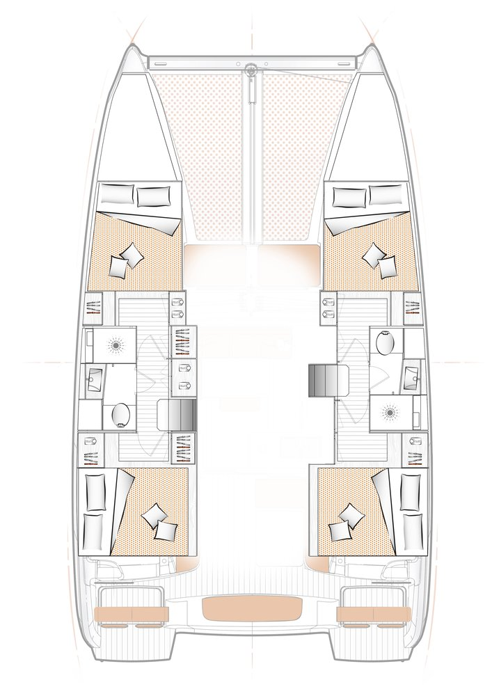 Bareboat Rental Catamaran Excess with a boat licence