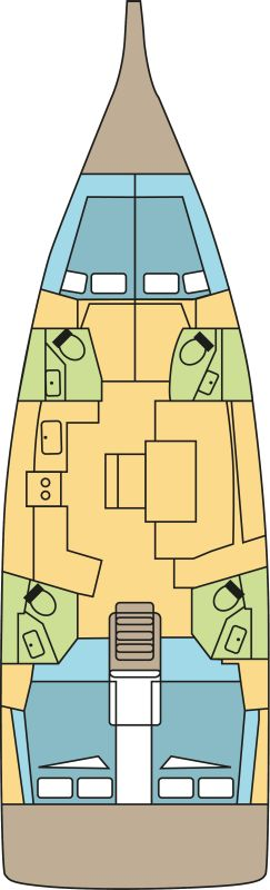 Yacht charter Pozzuoli cheap Oceanis 46.1