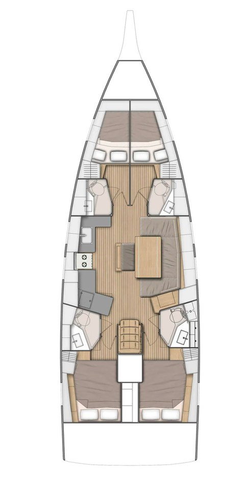 Rent a Bénéteau Oceanis 46.1 Cala d'Or