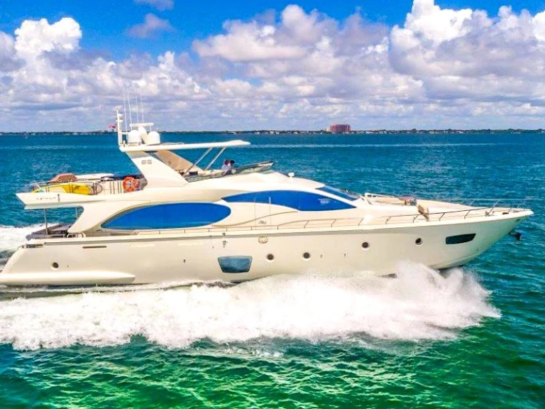 Yacht charter Marina Vallarta cheap Azimut 85