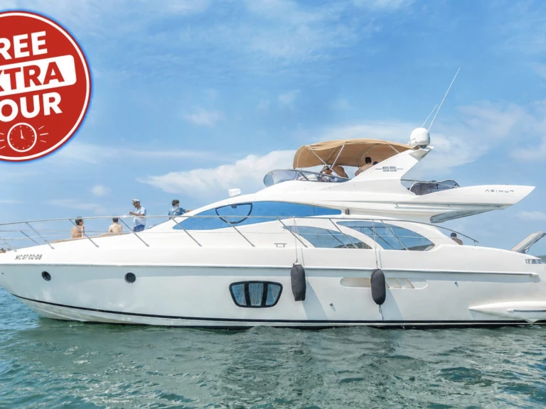 Bareboat Rental Luxury Yacht Azimut with a boat licence