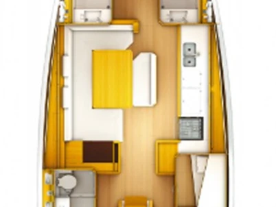Yacht charter Lefkáda cheap Sun Odyssey 519
