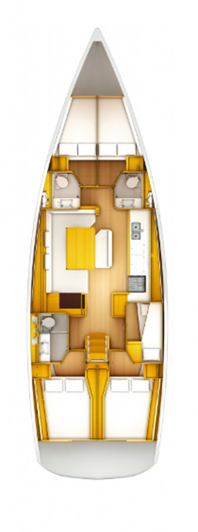 Yacht charter Lefkáda cheap Sun Odyssey 519