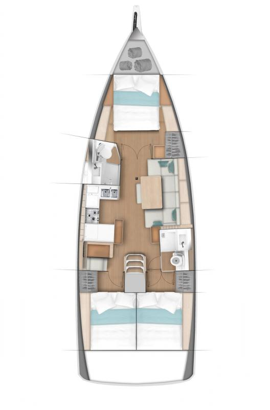 Yacht charter Kaštela cheap Sun Odyssey 440