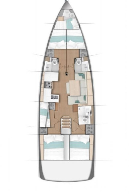 Bareboat Rental Sailboat Jeanneau with a boat licence