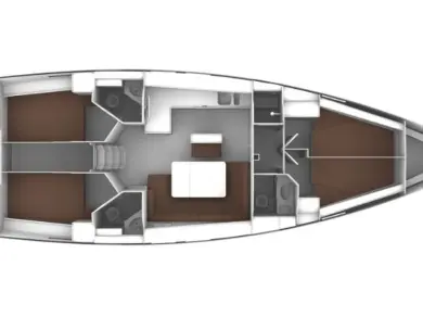 Yacht charter Sukošan cheap Cruiser 46