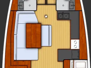Sailboat rental with or without captain Bénéteau Lávrio