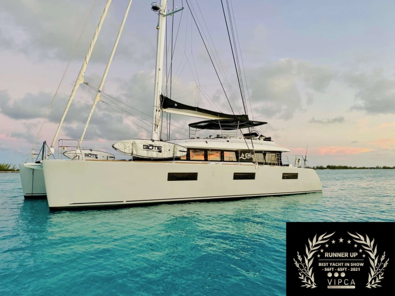 Lagoon LE REVE L620 ESSENCE charter bareboat or captained in  British Virgin Islands (BVI)