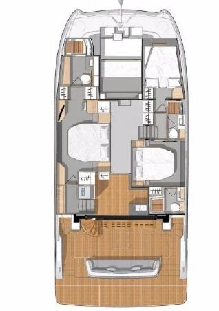 Motorboat rental in Palma de Mallorca - Fountaine Pajot Fountaine Pajot MY6