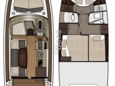 Boat rental Galeon Galeon 350 HTC in Barth on Samboat