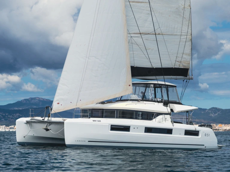 Catamaran rental with or without captain Lagoon Can Pastilla
