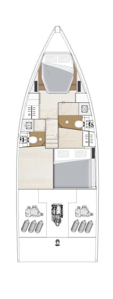 Sailboat for rent Heiligenhafen at the best price