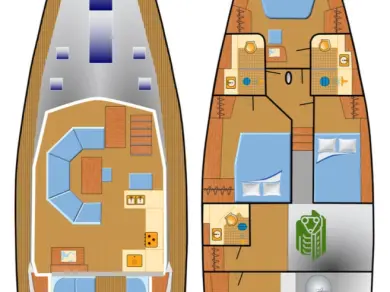 Sailboat rental in Can Pastilla - Hanse Moody 54 DS