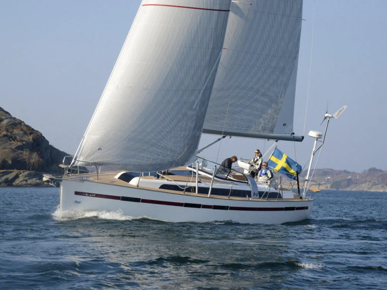 Bareboat Rental Sailboat Najad, Yachts of Sweden with a boat licence