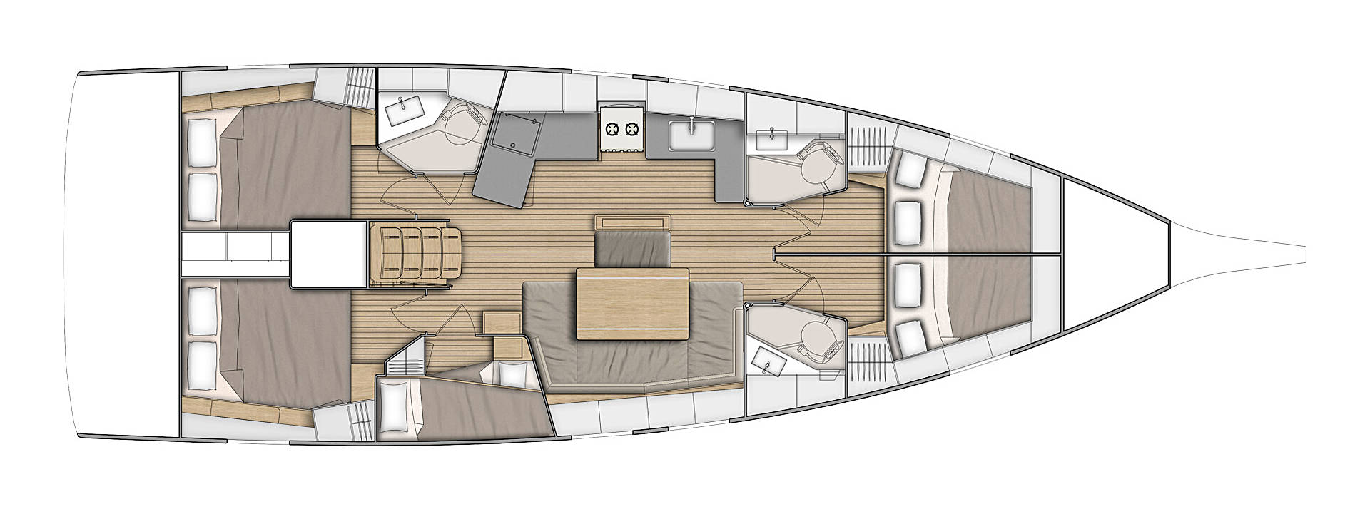 Sailboat rental with or without captain Bénéteau Can Pastilla