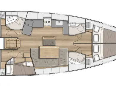 Sailboat rental with or without captain Bénéteau Can Pastilla