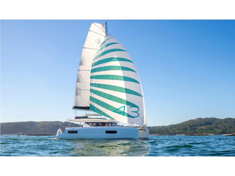 Bareboat Rental Catamaran Lagoon with a boat licence
