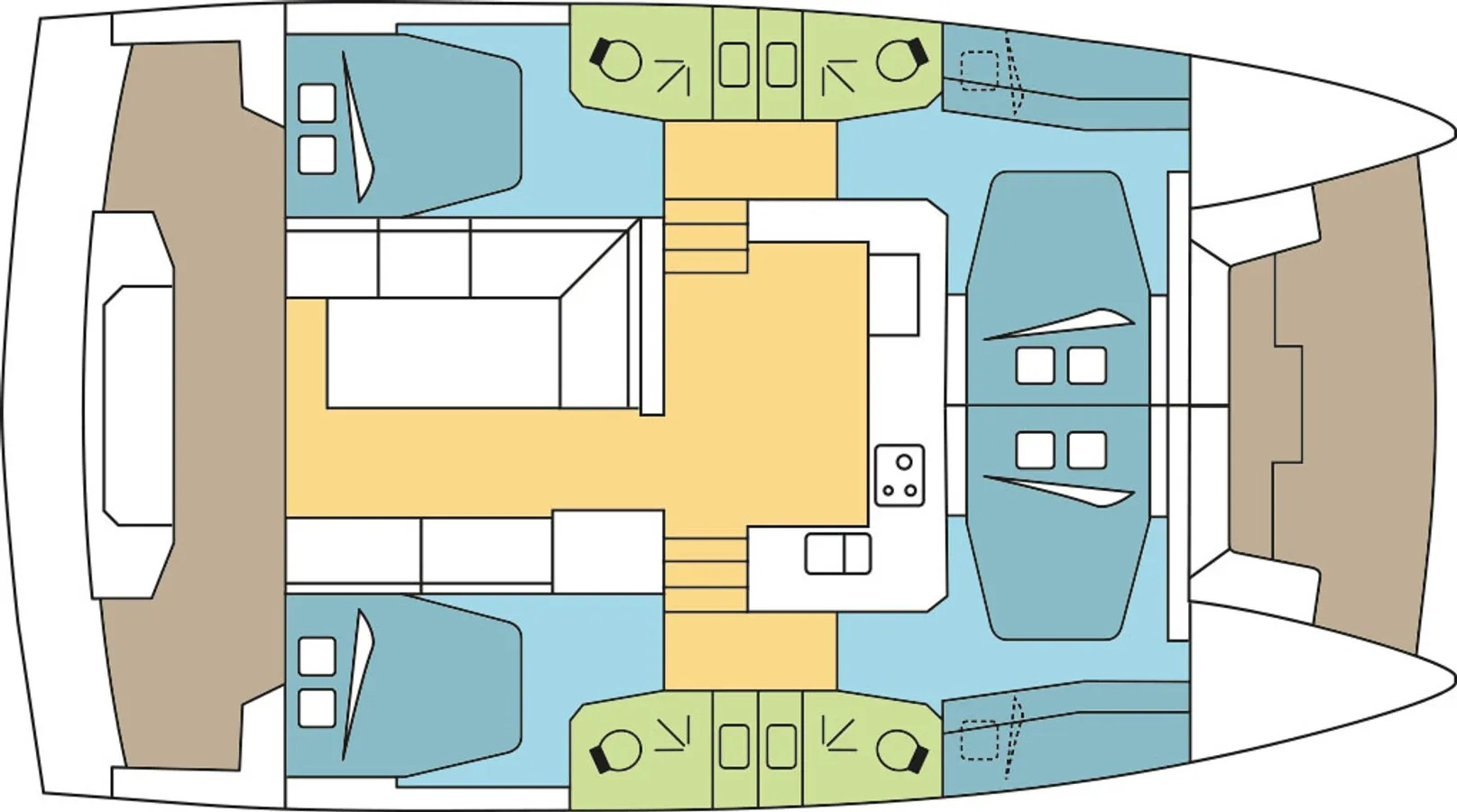 Catamaran for rent Plataniás at the best price