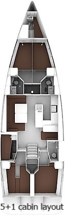 Yacht charter Split cheap Cruiser 56