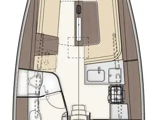 Sailboat rental in Biograd na Moru - Dehler Dehler 38