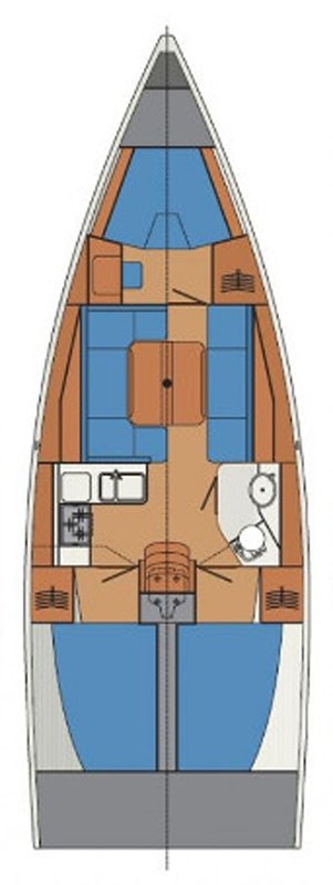 Boat rental Cobra Yachts Cobra 38 in Biograd na Moru on Samboat