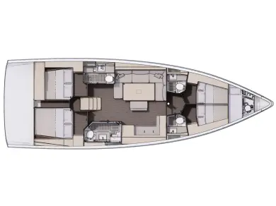Sailboat rental in Lefkáda - Dufour Dufour 470