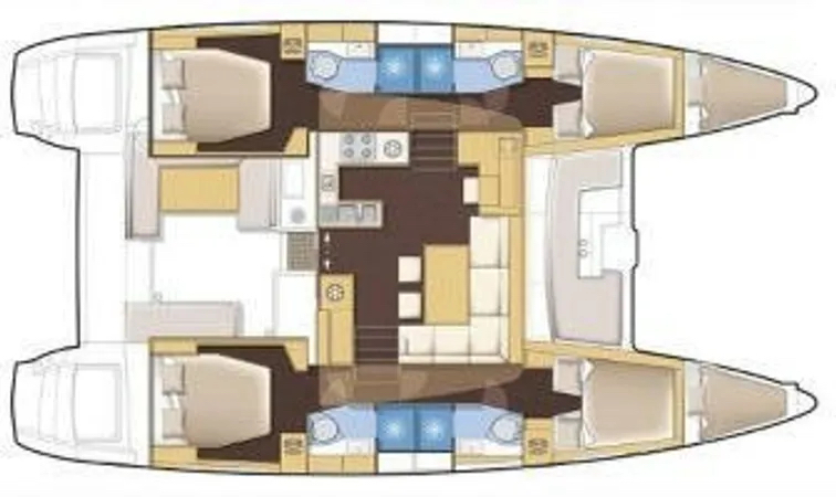 Yacht charter Alimos cheap Lagoon 450 F