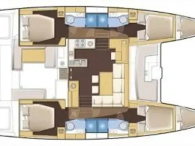 Yacht charter Alimos cheap Lagoon 450 F