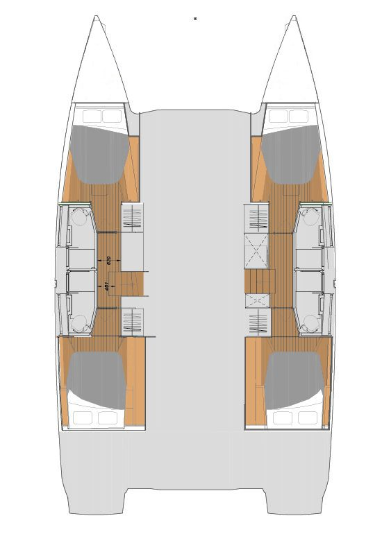 Bareboat Rental Catamaran Fountaine Pajot with a boat licence