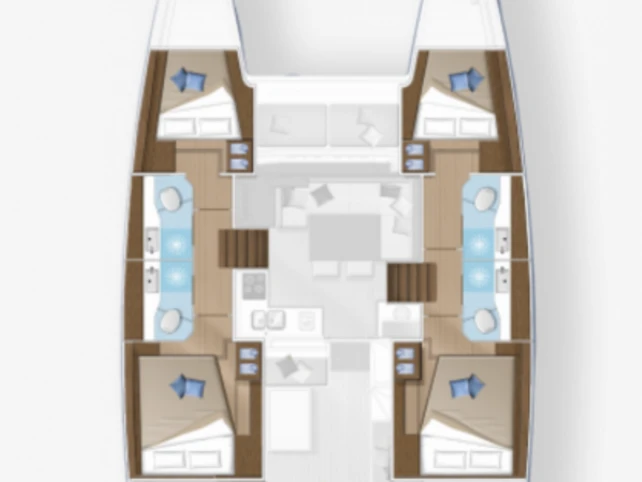 Catamaran rental with or without captain Lagoon Road Town
