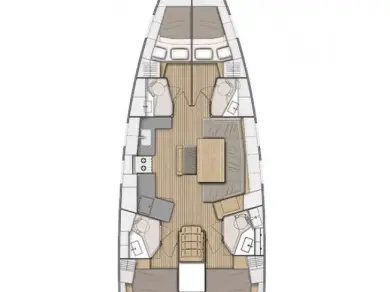 Sailboat rental with or without captain Bénéteau Alimos